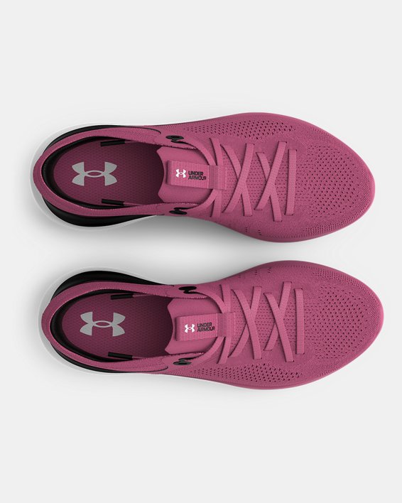 Women's UA Flow Synchronicity Running Shoes, Pink, pdpMainDesktop image number 2